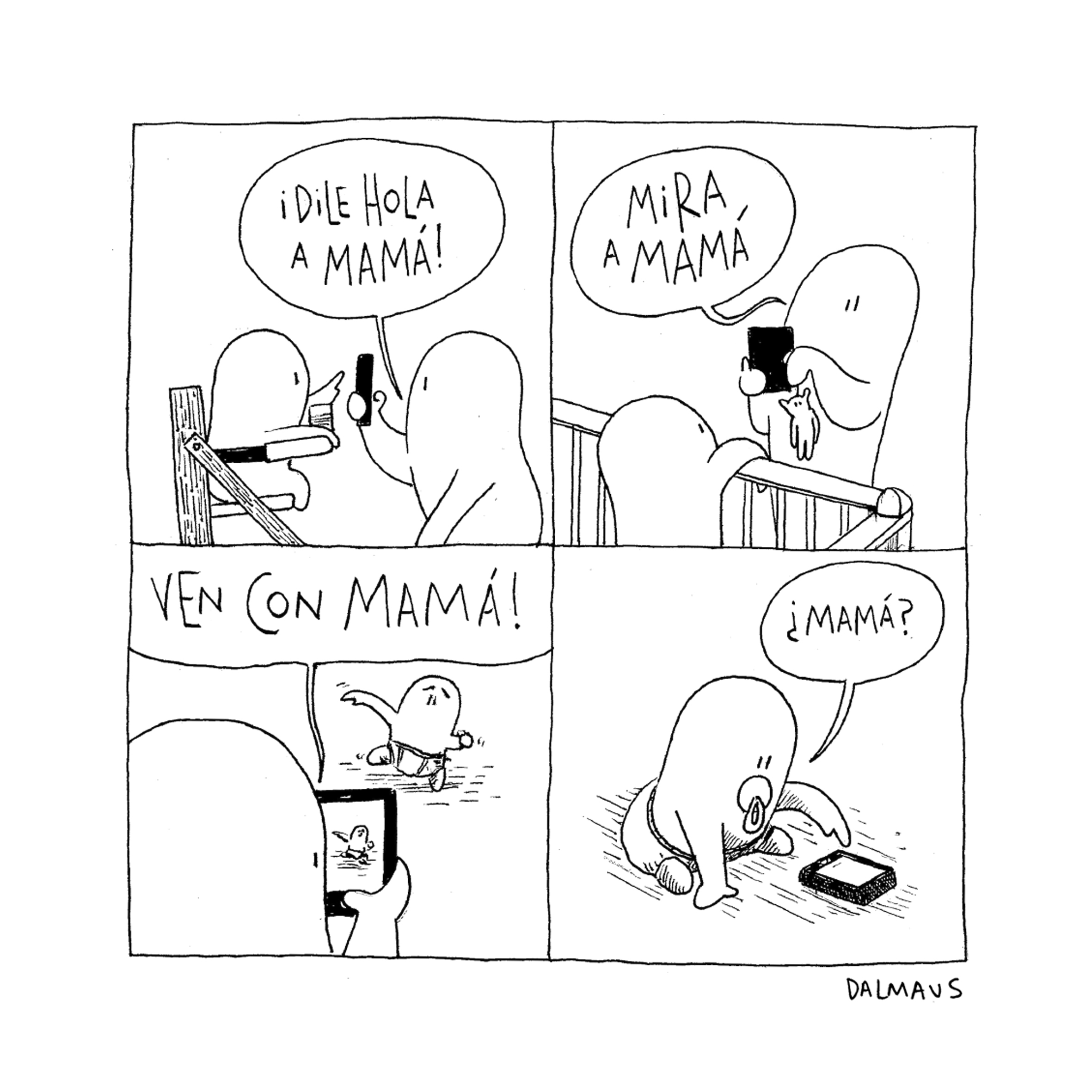 Dalmaus-frente-viñetista-Mama Dalmaus-frente-viñetista-Mama